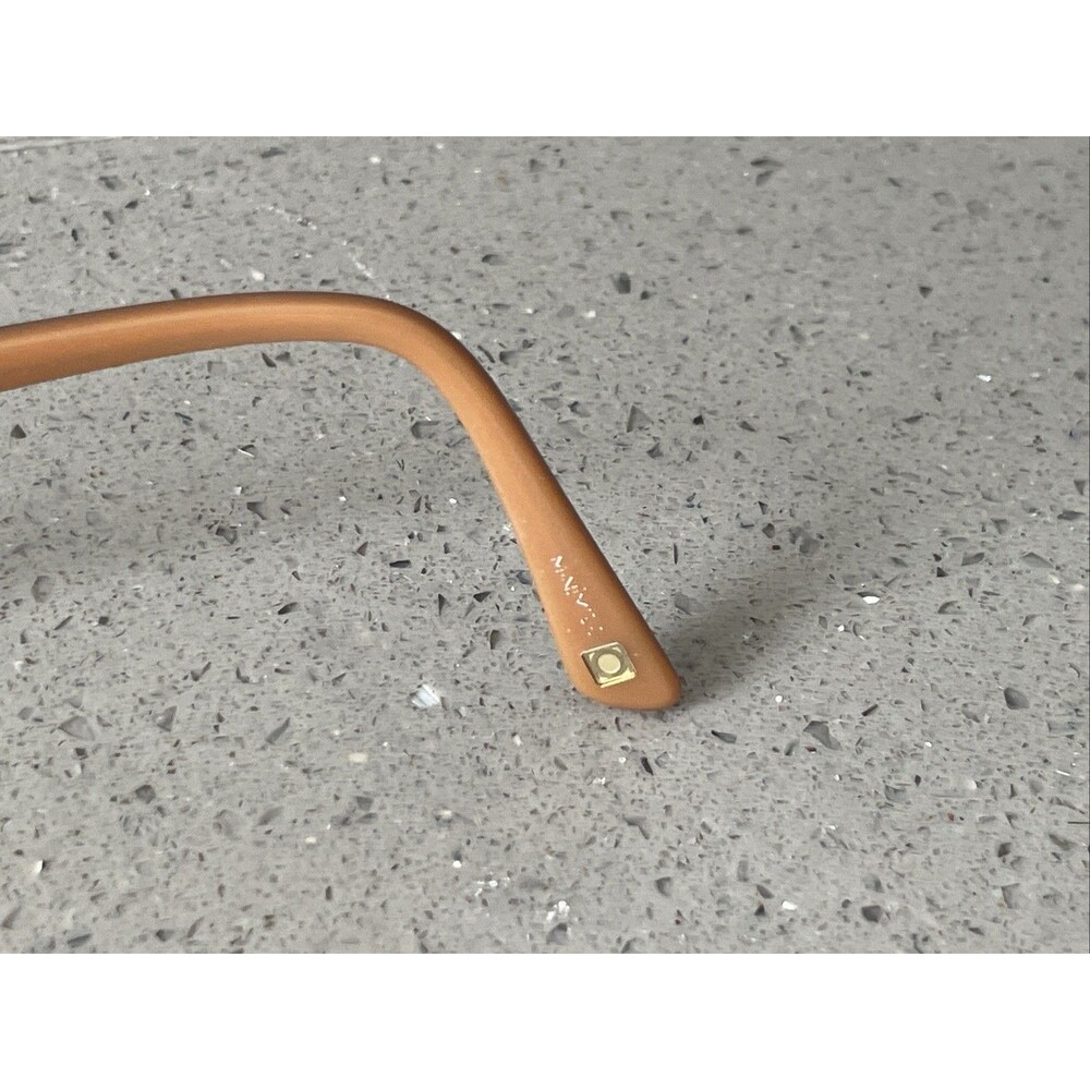 Minimize 55903 BRN 50-18-135 Brown Metal Full Rim Eyeglasses Frames ONLY READ!! - Picture 6 of 12